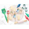Handstand Kitchen Bluey Holiday Baking Set with Bluey and Bingo Cookie Cutters, Rolling Pin, Spatula and Flipper
