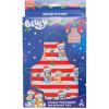Handstand Kitchen Bluey and Bingo 100% Cotton Holiday Stripe Print Child’s Apron and Oven Mitt Pair Set