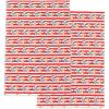 Handstand Kitchen Bluey and Bingo 100% Cotton Holiday Stripe Print Pair of 27.5″ x 19.7″ Kitchen Towels