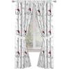 Jay Franco Black Out Window Curtains for Kids Bedroom 4-Piece Drape Set with 2 Tiebacks, Blue – Bluey, 42″ W x 63″ L (Pack of 2)(White – Hello Kitty)