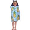 Jay Franco Hooded Bath and Beach Towel – Soft & Cozy 22″ x 51″ Kids’ Cotton Pool Towel, Blue – Bluey