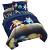 Jay Franco Kids Comforter Set Includes Sheets and Pillow Covers – Soft and Cozy Bed Set for Stylish Room Decor, Blue – Bluey & Bingo, 7 Piece Full(Blue – Bluey & Bingo)