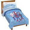 Jay Franco Kids Comforter Set Includes Sheets and Pillow Covers – Soft and Cozy Bed Set for Stylish Room Decor, Blue – Bluey & Bingo, 7 Piece Full(Light Blue – Spidey & His Amazing Friends)