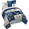 Jay Franco Kids Comforter Set Includes Sheets and Pillow Covers – Soft and Cozy Bed Set for Stylish Room Decor, Blue – Bluey & Bingo, 7 Piece Full(Multi – Harry Potter)