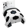 Jay Franco Kids Comforter Set Includes Sheets and Pillow Covers – Soft and Cozy Bed Set for Stylish Room Decor, Blue – Bluey & Bingo, 7 Piece Full(White – Lionel Messi)