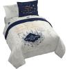 Jay Franco Kids Comforter Set Includes Sheets and Pillow Covers – Soft and Cozy Bed Set for Stylish Room Decor, Pink – Bluey 7 Piece Queen Size Bedding(Beige – Harry Potter)