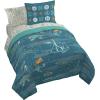 Jay Franco Kids Comforter Set Includes Sheets and Pillow Covers – Soft and Cozy Bed Set for Stylish Room Decor, Pink – Bluey 7 Piece Queen Size Bedding(Blue – Fantastic Four)