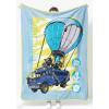 Jay Franco Kids Plush Throw Blanket – Soft & Comfy Throw for Couch or Bed – Cozy Home Décor for Living Room & Bedroom, Blue – Bluey, 46×60 – Throw Blanket(Blue – Fortnite)