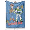 Jay Franco Kids Plush Throw Blanket – Soft & Comfy Throw for Couch or Bed – Cozy Home Décor for Living Room & Bedroom, Blue – Bluey, 46×60 – Throw Blanket(Blue – Toy Story)