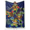 Jay Franco Kids Plush Throw Blanket – Soft & Comfy Throw for Couch or Bed – Cozy Home Décor for Living Room & Bedroom, Blue – Bluey, 46×60 – Throw Blanket(Blue – Teenage Mutant Ninja Turtles)