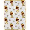 Jay Franco Kids Plush Throw Blanket – Soft & Comfy Throw for Couch or Bed – Cozy Home Décor for Living Room & Bedroom, Multi – Bluey, 46×60 – Throw Blanket(White – Orange Blossom)