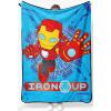 Jay Franco Kids Plush Throw Blanket – Soft & Comfy Throw for Couch or Bed – Cozy Home Décor for Living Room & Bedroom, Multi – Bluey, 46×60 – Throw Blanket(Blue – Iron Man & Friends)