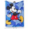 Jay Franco Kids Plush Throw Blanket – Soft & Comfy Throw for Couch or Bed – Cozy Home Décor for Living Room & Bedroom, Pink – Bluey, 40×50 – Travel Blanket(Blue – Mickey Mouse)