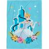 Jay Franco Kids Plush Throw Blanket – Soft & Comfy Throw for Couch or Bed – Cozy Home Décor for Living Room & Bedroom, Pink – Bluey, 40×50 – Travel Blanket(Blue – Disney Princess Cinderella)