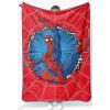 Jay Franco Kids Plush Throw Blanket – Soft & Comfy Throw for Couch or Bed – Cozy Home Décor for Living Room & Bedroom, Pink – Bluey, 40×50 – Travel Blanket(Red – Spiderman)