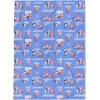 Jay Franco Kids Plush Throw Blanket – Soft & Comfy Throw for Couch or Bed – Cozy Home Décor for Living Room & Bedroom, Pink – Bluey, 40×50 – Travel Blanket(Purple – Kpop Demon Hunters)