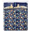 Jay Franco Kids Sheet Set with Fitted, Flat Sheets & Pillow Cover – Ultra-Soft Bedding with Pillowcase for Room Decor, Blue – Bluey & Bingo, 3 Piece Toddler(Blue – Bluey & Bingo)