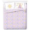 Jay Franco Kids Sheet Set with Fitted, Flat Sheets & Pillow Cover – Ultra-Soft Bedding with Pillowcase for Room Decor, Blue – Bluey & Bingo, 3 Piece Toddler(Purple – Disney Princess Rapunzel)