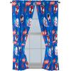Jay Franco Window Curtains for Kids Bedroom 4-Piece Drape Set with 2 Tiebacks, Grey – Bluey, 42″ W x 63″ L (Pack of 2)(Blue – Spidey & His Amazing Friends)