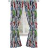 Jay Franco Window Curtains for Kids Bedroom 4-Piece Drape Set with 2 Tiebacks, Grey – Bluey, 42″ W x 63″ L (Pack of 2)(Grey – Avengers)