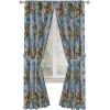 Jay Franco Window Curtains for Kids Bedroom 4-Piece Drape Set with 2 Tiebacks, Grey – Bluey, 42″ W x 63″ L (Pack of 2)(Grey – Teenage Mutant Ninja Turtles)