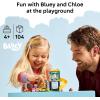 LEGO Bluey Playground Fun with Bluey and Chloe Sensory Building Blocks – Preschool Pretend Play & Learning Toys for Kids – 4 Year Old Girl & Boy Birthday Gifts – 11201