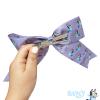 LUV HER Bluey Hair Bows For Girls – One Large Printed Hair Bow Featuring your Favorite Bluey Characters – Alligator Clip – Large Bows for Daily Styling or Special Occasions, Ages 3+