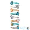 LUV HER Bluey Hair Clips for Girls Snap Clips 8 Pack Multi Color Ages 3+