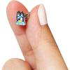LUV HER Bluey Hypoallergenic Earrings for Girls Ages 4+ – Safe Stud & Fishhook Styles – Jewelry Gift for Sensitive Ears & Cartoon Lovers, 6 Pairs