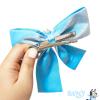 LUV HER Bluey Long Tail Hair Bow for Girls with Alligator Clip with Charm of Bluey – Hair Accessory, Ages 3+