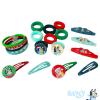 Luv Her Girls’ Hair Accessories Set – 20 Pack Featuring Christmas Bluey – Includes 3 Barrettes, 4 Snap Clips, 5 Elastics, 8 Terry Ponies – Everyday Wear, Special Occasions, Ages 3+
