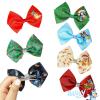 Luv Her Licensed Bluey Girls Hair Bows for Girls – Hair Accessories Gift Set – 7 Pcs 4 Inch Bundle – Bluey Christmas Hair clips – Alligator Clip – Ages 3 +