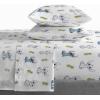 Saturday Park Bluey and Bingo Rainbow Clouds Twin Sheet Set – 3 Piece 100% Organic Cotton Sheets with Pillow Cover- GOTS & Oeko-TEX Certified(Blue – Lilo & Stitch)