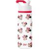 Simple Modern Kids Summit Water Bottle with Straw Lid | Bluey 14oz Stainless Steel Cup Insulated Tumbler for Toddlers, School| Bluey Checkmate(Disney-Minnie Mouse Fun)