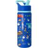 Simple Modern Kids Summit Water Bottle with Straw Lid | Bluey 14oz Stainless Steel Cup Insulated Tumbler for Toddlers, School| Bluey Checkmate(Disney-Pixar Mashup on Blue)