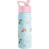 Simple Modern Kids Summit Water Bottle with Straw Lid | Bluey 14oz Stainless Steel Cup Insulated Tumbler for Toddlers, School| Bluey Checkmate(Disney-Princesses Royal Beauty)