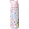 Simple Modern Kids Summit Water Bottle with Straw Lid | Bluey 14oz Stainless Steel Cup Insulated Tumbler for Toddlers, School| Bluey Checkmate(Disney-Princess Tapestry)
