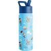 Simple Modern Kids Summit Water Bottle with Straw Lid | Bluey 14oz Stainless Steel Cup Insulated Tumbler for Toddlers, School| Bluey Checkmate(Disney-Toy Story Andys Toys)
