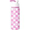 Simple Modern Kids Summit Water Bottle with Straw Lid | Bluey 14oz Stainless Steel Cup Insulated Tumbler for Toddlers, School| Bluey Checkmate(Mattel: Barbie Checkmate)