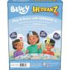 Spin Master Games, Bluey Hedbanz Jr., Picture Guessing Card Game, Includes Illustrations from Bluey, Easy to Play for Family & Kids, 2-4 Players, for Ages 5 & Up