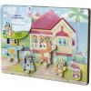Spin Master Games, Bluey Sound Puzzle, 5-Piece Wood Puzzle for Toddlers & Kids, Featuring Bluey & Family with Sounds, Wooden Toddler Learning Toy, for Ages 3 & Up