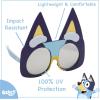 Sun-Staches Official Bluey Sunglasses | Bluey Dress Up Costume Play | UV 400 | One Size Fits Most Kids