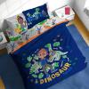 Sunny Side Up Bluey & Friends Toddler Comforter Set – 4 Piece Preschool Bedding Includes Comforter, Sheets & Pillow Cover – Super Soft Microfiber Bed Set(Blue – Blippi)