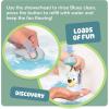 TOMY Toomies Shower & Scrub Bluey – Create Your Own Bubbles – Includes Rinsing Showerhead and Removable Bluey Toy – Interactive Bath Toys – Ages 18 Months and Up