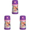 Thermos Baby 10 oz. Stainless Steel Bottle with pop-up straw, Bluey(Paw Patrol Girl)