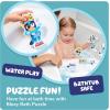 Tomy Toomies Bluey Bath Puzzle – Mix and Match Bluey Puzzle – Foam Toddler Bath Toys – Includes Mesh Bag Bath Toy Storage with Suction Cups – 8 Count – 18 Months and Up