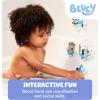 Tomy Toomies Bluey Bath Puzzle – Mix and Match Bluey Puzzle – Foam Toddler Bath Toys – Includes Mesh Bag Bath Toy Storage with Suction Cups – 8 Count – 18 Months and Up