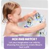 Tomy Toomies Bluey Bath Puzzle – Mix and Match Bluey Puzzle – Foam Toddler Bath Toys – Includes Mesh Bag Bath Toy Storage with Suction Cups – 8 Count – 18 Months and Up