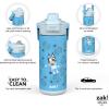 Zak Designs Beacon Insulated Bottle, Bluey – 14 oz – Durable Stainless Steel – Double-Wall Vacuum Insulation, Silicone Spout & Push-Button, Leak-Proof Lid – Dishwasher Safe