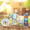 Zak Designs Bluey Kids Dinnerware Set Includes Plate, Bowl, and Tumbler, Made of Durable Melamine Material and Perfect for Kids (3-Piece Set, Non-BPA)